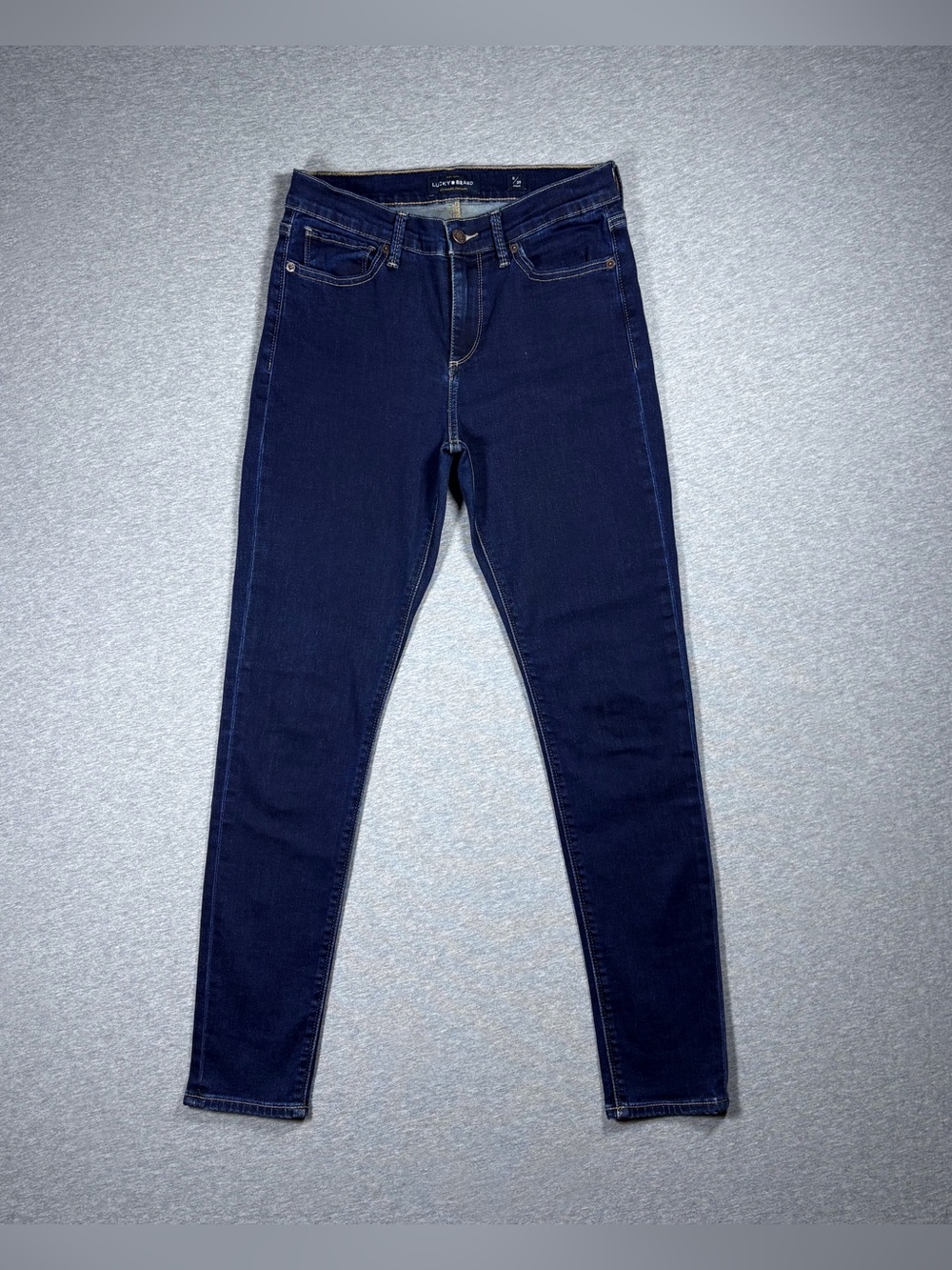 Lucky Brand Jeans Brooke Legging Women’s Size 8/29 Dark Wash Blue Skinny Jegging